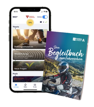 Fahren Lernen - App mit Begleitbuch