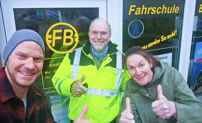 Freundliche Übernahme der Fahrschule Bendig